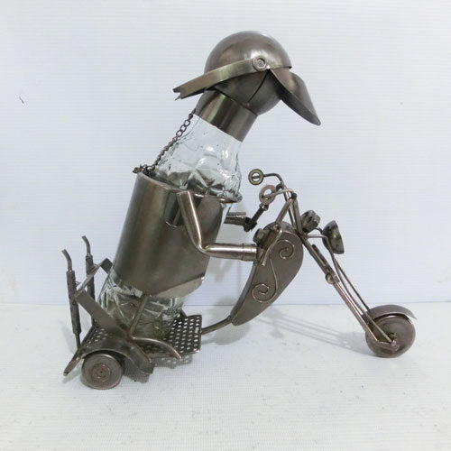 Nuts and Bolts - Beer Bottle Holder - Motor Bike