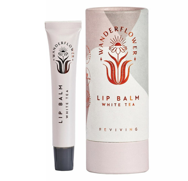 Wanderflower Lip Balm 12ml - White Tea