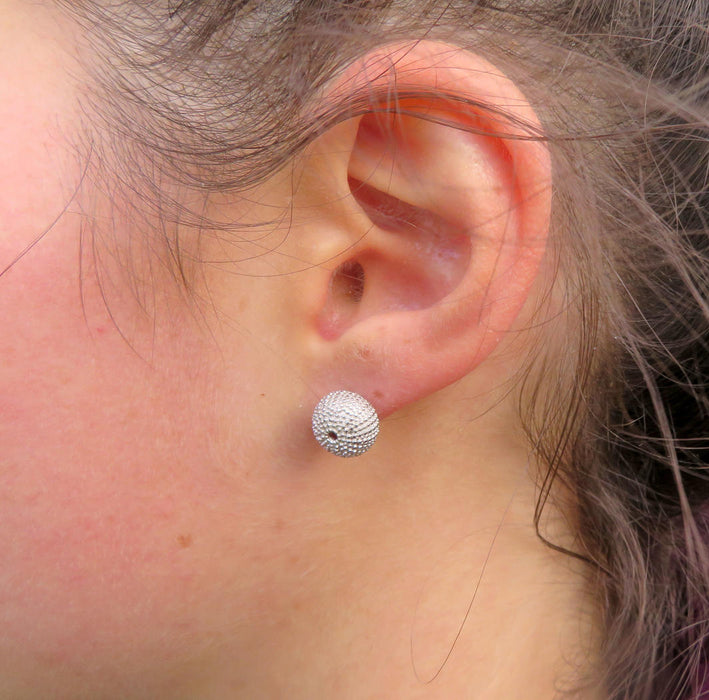 Wildside XP29 - Sterling Silver Stud Earrings Kina