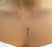 Wildside XP33 - Sterling Silver Antique Key Pendant on Sterling Silver Chain