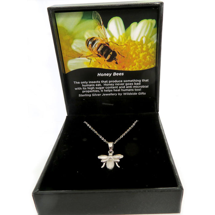 Wildside XP53 - Silver Bee Pendant