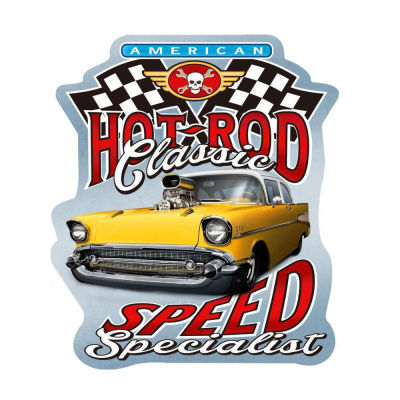 Man Cave - Wall Plaque Hot Rod Specialist