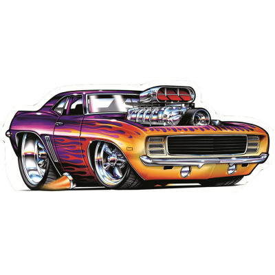 Man Cave - Wall Plaque Camaro Hot Rod