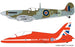 Airfix - 1:72 Best of British Supermarine Spitfire & RAF Red Arrows Hawk