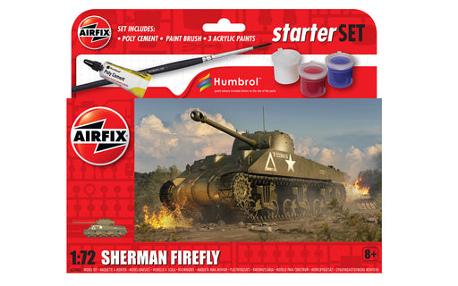 Airfix Starter Set - 1:72 Sherman Firefly