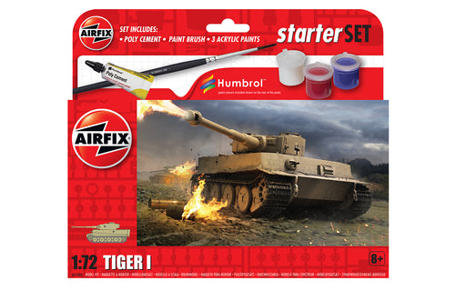 Airfix Starter Set - 1:72 Tiger 1