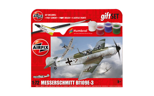Airfix Gift Set Small - 1:72 Messerschnitt Bf109E-3