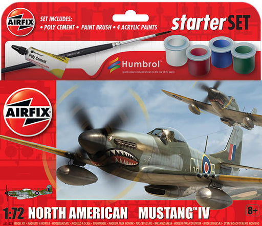 Airfix Gift Set Small - 1:72 North American Mustang IV
