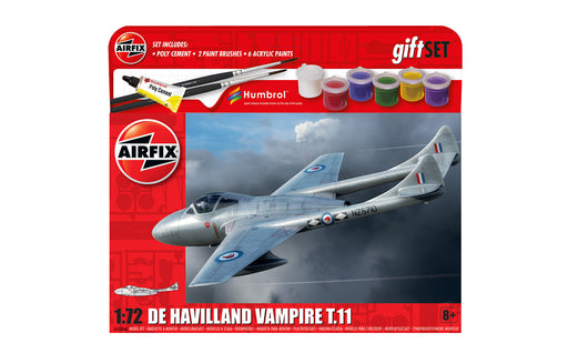 Airfix Gift Set Medium - 1:72 De Havilland Vampire T.11