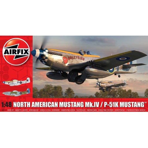Airfix - 1:48 North American Mustang Mk.IV/P-51K Mustang