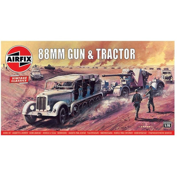 Airfix - 1:76 88mm Gun & Tractor