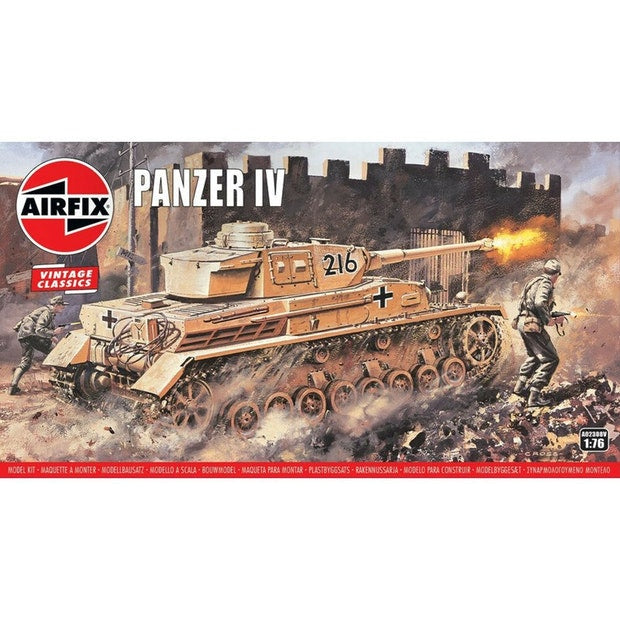 Airfix - 1:76 Panzer IV Tank