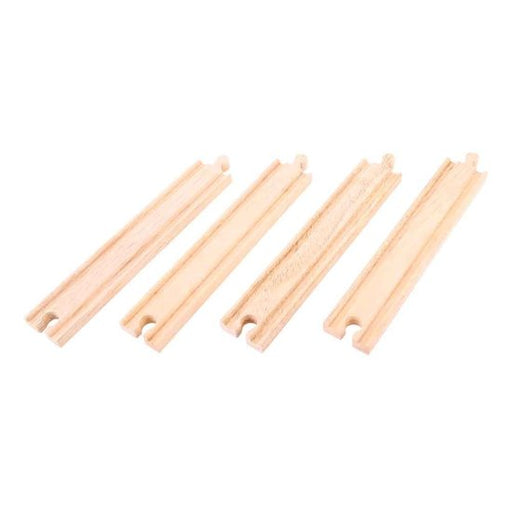 Bigjigs Rail Long Straights (4pc)