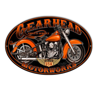 Man Cave - Gear Head Sign