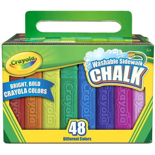 Crayola - Washable Sidewalk Chalk (48 colours)