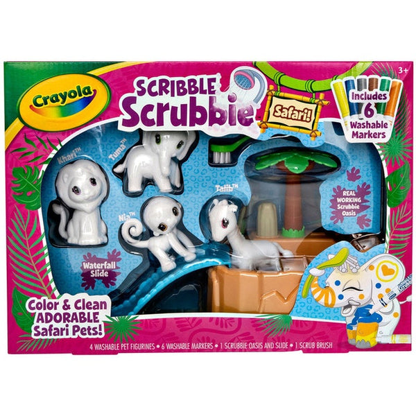 Crayola - Scribble Scrubbie Safari Tub Set