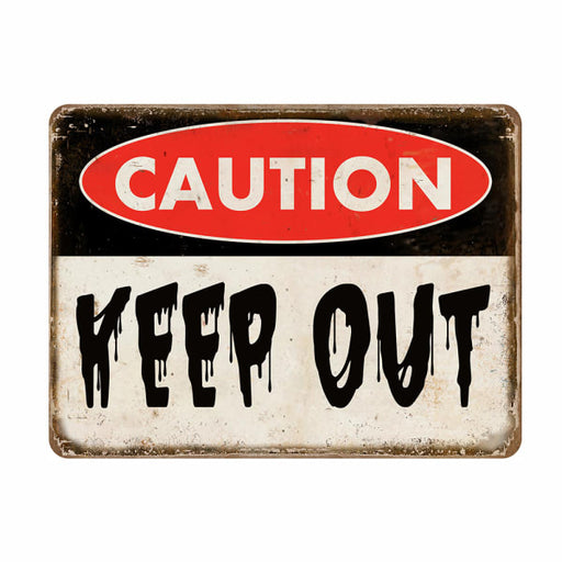 Man Cave - Keep Out Sign