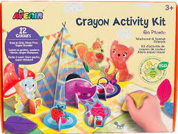 Avenir: Crayon Activity Kit - Go Picnic