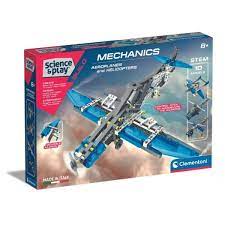 Clementoni Science & Play - BUILD Mechanics Aeroplanes and Helicopters