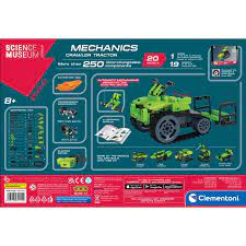 Clementoni Science & Play - BUILD Mechanics Crawler Tractor