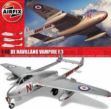 Airfix - 1:48 De Havilland Vampire F.3
