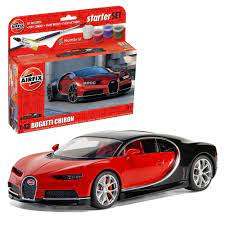 Airfix Starter Set - 1:43 Bugatti Chiron