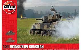 Airfix - 1:35M4A3(76)W Sherman