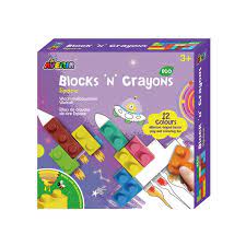 Avenir: Block 'N' Crayons - Space