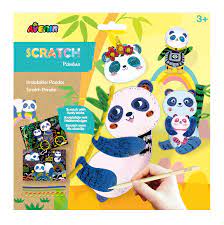 Avenir: Scratch Kit - Pandas
