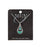 Marine Opal - Ethnic Teardrop Sickle Pendant