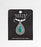 Marine Opal - Turquoise Black Teardrop Choker