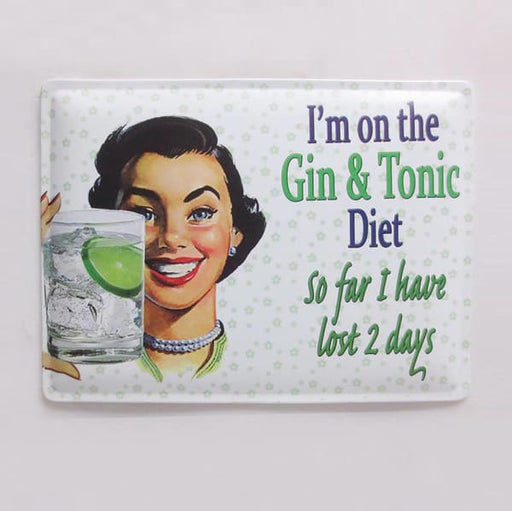 Man Cave - G & T Diet Sign