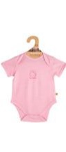 Kiwi & Friends - Baby Merino Romper - Soft Pink (0) 6-12 mths
