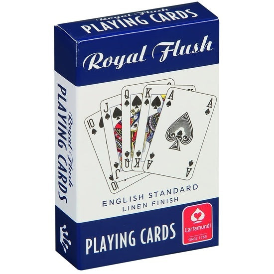 Cartamundi Royal Flush Playing Cards - Blue