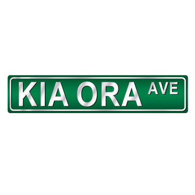 Man Cave - Kia Ora Street Sign