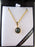 Wildside GS3013G Mana NZ - Greenstone Pendant Small Gold Round