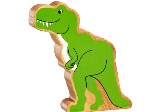 Lanka Kade: Wooden Dinosaurs - Tyrannosaurus Rex Green