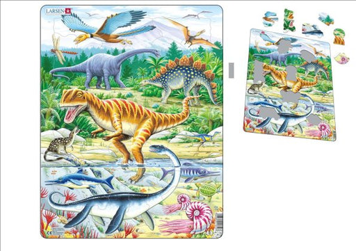Larsen Puzzle - Jurassic Dinosaurs