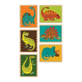 Mudpuppy - Mighty Dino Puzzle Sticks
