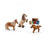 Schleich - Miniature Shetland Pony Family