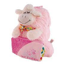 Kiwi & Friends - Backpack Sleeping Lamb - Pink