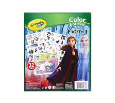 Crayola - Colour & Sticker Book - Frozen II