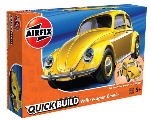 Airfix Quick Build - Yellow Volkswagen Beetle