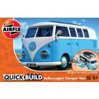 Airfix Quick Build - Volkswagen Camper Van (Blue & White)