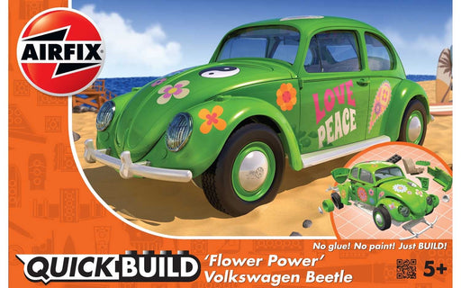 Airfix Quick Build - 'Flower Power' Volkswagen Beetle