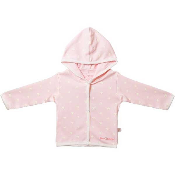 Kiwi & Friends - Baby Kiwi Hoodie Jacket (0) Pink 6-12 months