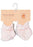 Kiwi & Friends - Baby Kiwi Booties 2pk pink/silver