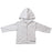 Kiwi & Friends - Baby Fern Hoodie Jacket (0) Silver 6-12 months