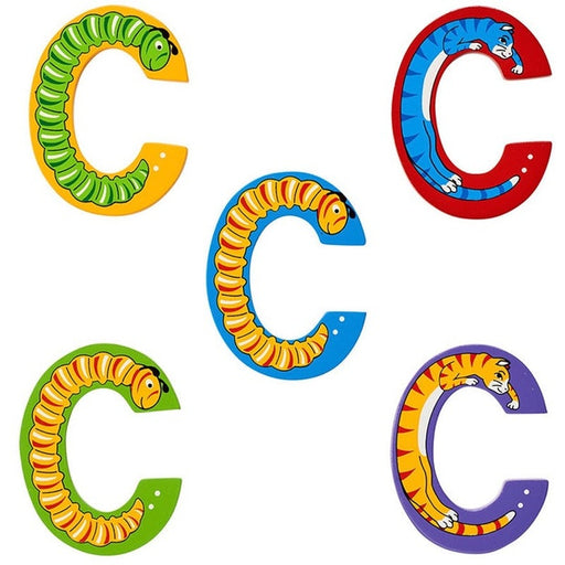 Lanka Kade: Wooden Animal Letter - C