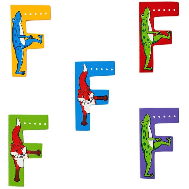Lanka Kade: Wooden Animal Letter - F